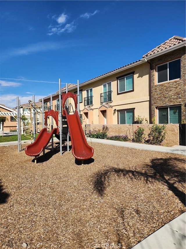 view of community play area