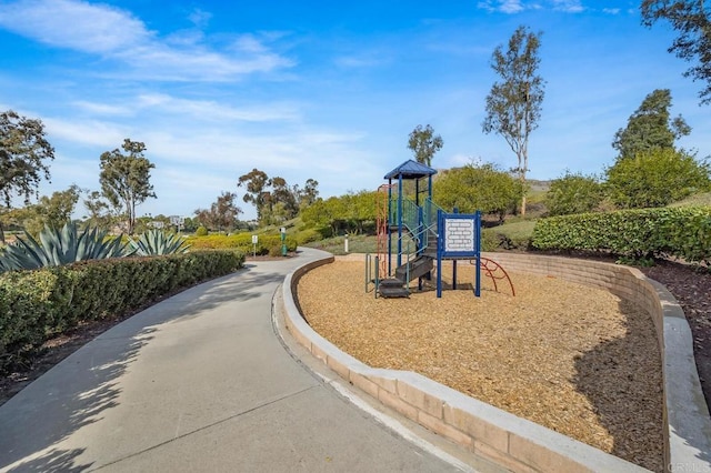 view of community playground