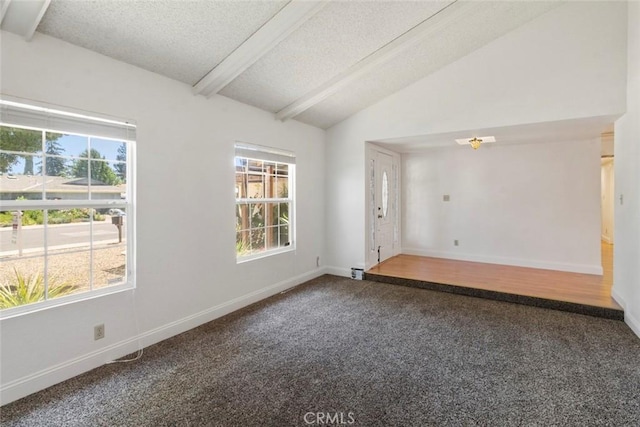 2655 Marseille Way, Stockton, CA 95209 - carpeted empty room with healthy amount of natural light, a textured ceiling, and baseboards