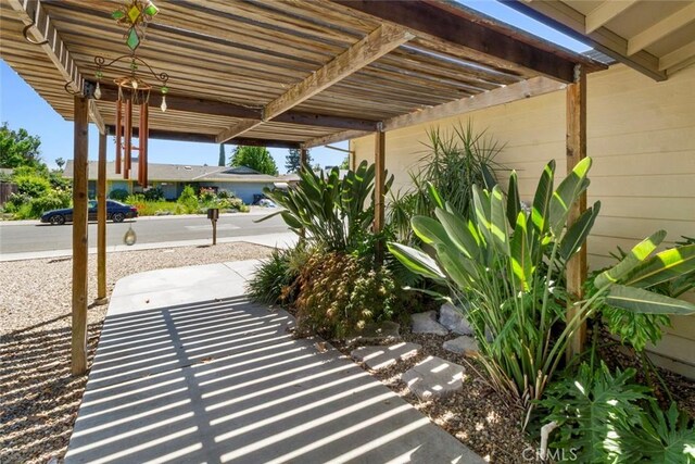 2655 Marseille Way, Stockton, CA 95209 - view of patio featuring a pergola