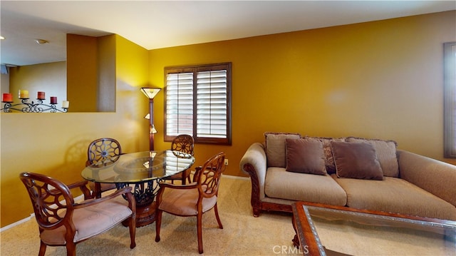 11318 Fitzpatrick Dr, Rancho Cucamonga, CA 91730 - carpeted dining area with baseboards