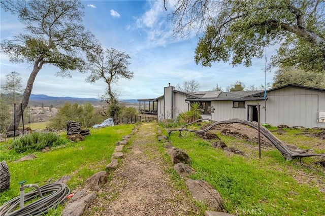 18945 Timber Point Rd, Hidden Valley Lake, CA 95467 - view of yard with a mountain view