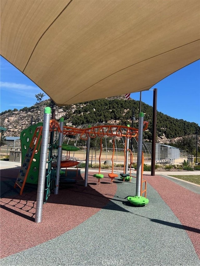 view of communal playground