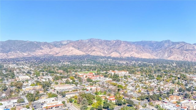 view of mountain feature