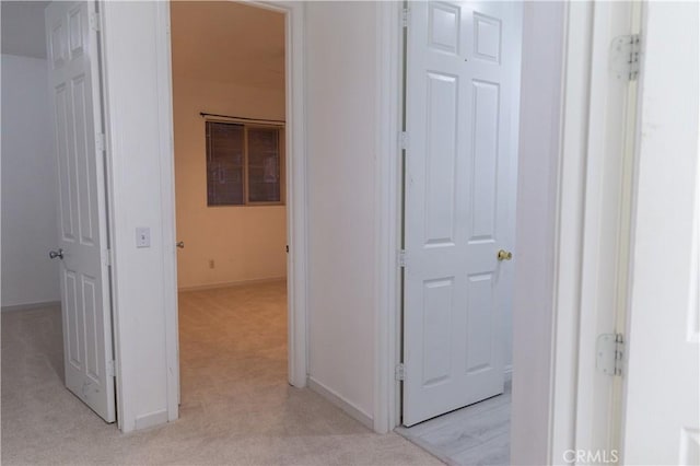 1594 Margit St, Redlands, CA 92374 - hall with baseboards and light colored carpet