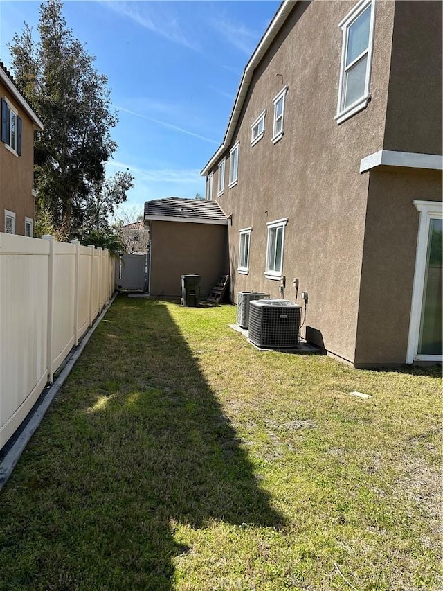 1594 Margit St, Redlands, CA 92374 - view of yard with fence and cooling unit