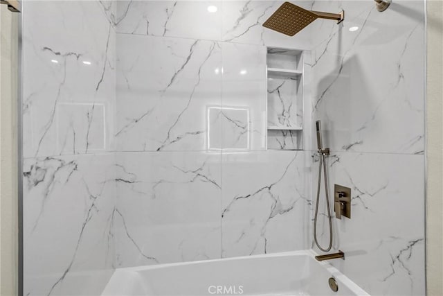 full bath featuring  shower combination