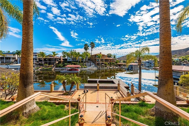 30220 Skippers Way Dr, Canyon Lake, CA 92587 - view of water feature featuring a boat dock