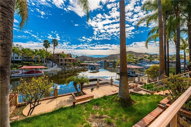 30220 Skippers Way Dr, Canyon Lake, CA 92587 - view of water feature featuring a mountain view