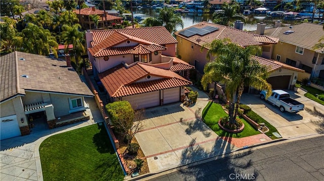 30220 Skippers Way Dr, Canyon Lake, CA 92587 - aerial view with a water view and a residential view