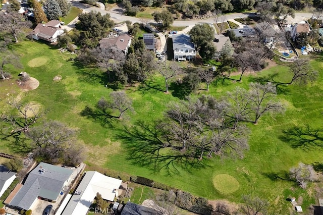 drone / aerial view featuring a residential view