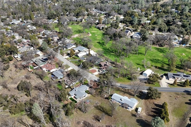 birds eye view of property featuring a residential view