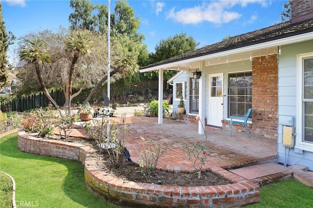 view of patio