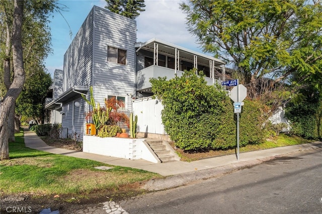 view of townhome / multi-family property