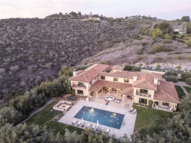 13306 Nightsky Dr, Santa Rosa, CA 93012 - aerial view