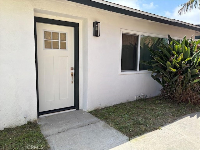3659 W 110th St, Inglewood, CA 90303 - entrance to property featuring stucco siding