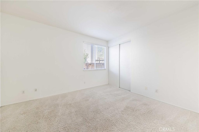 empty room featuring carpet floors