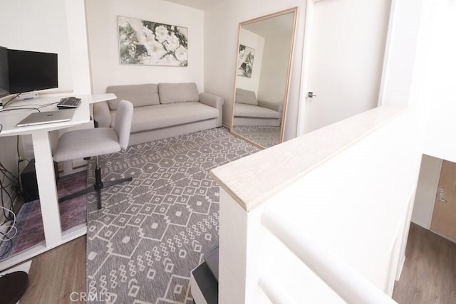 1617 S Beverly Glen Blvd Unit 303, Los Angeles, CA 90024 - office area featuring wood finished floors