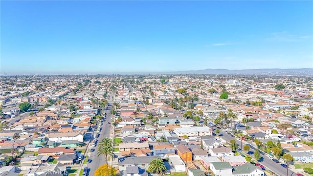 birds eye view of property featuring a residential view