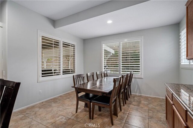 40467 Tiger Way, Palmdale, CA 93551 - dining area with baseboards and recessed lighting