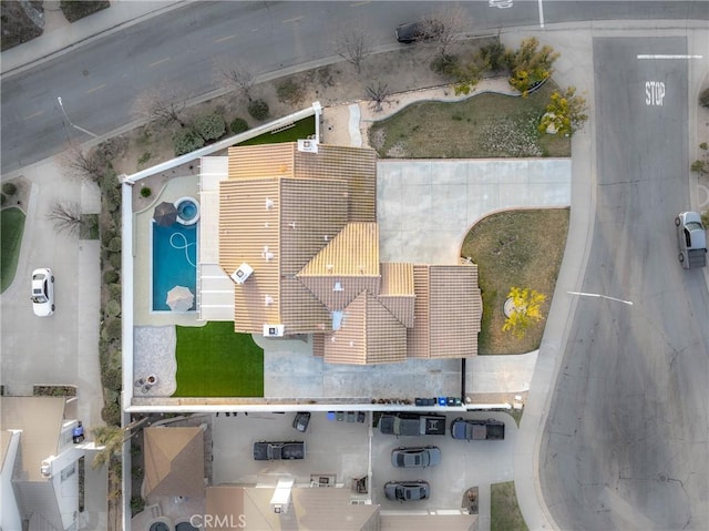 14201 Ross Ct, Rancho Cucamonga, CA 91739 - bird's eye view