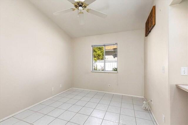 40292 Corte Delfin, Murrieta, CA 92562 - spare room with ceiling fan and light tile patterned flooring
