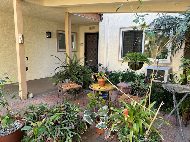 4018 Calle Sonora Este Unit C, Laguna Woods, CA 92637 - view of patio / terrace with central AC unit