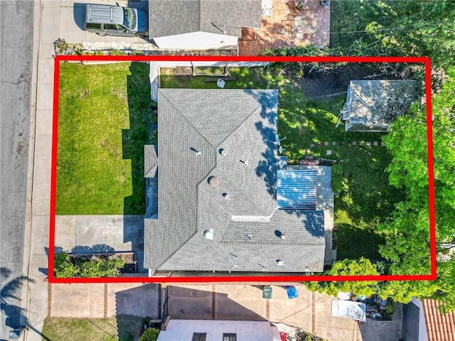 drone / aerial view