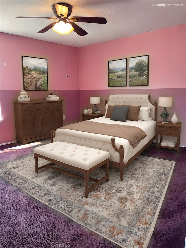 3570 Gettysburg Dr, Riverside, CA 92503 - bedroom with ceiling fan