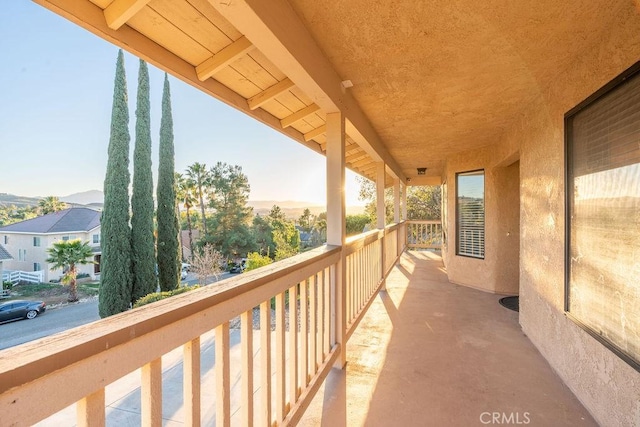 balcony with a sunroom