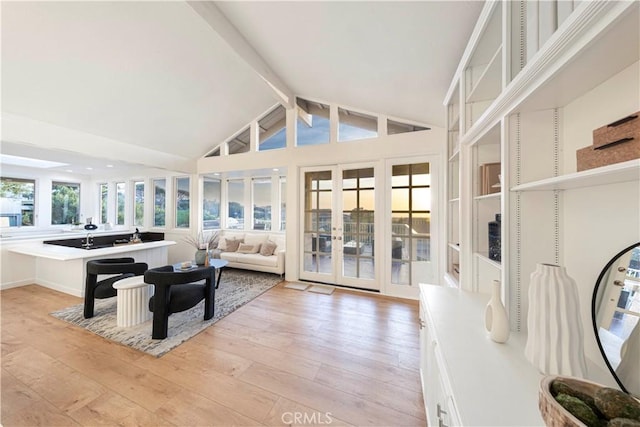 11 Montpellier, Newport Beach, CA 92660 - sunroom with french doors