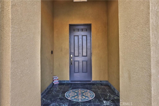 23531 Hobart Ct, Murrieta, CA 92562 - view of exterior entry featuring stucco siding