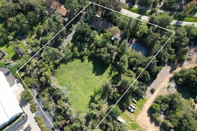 drone / aerial view