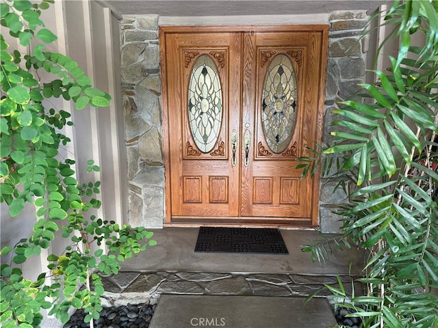 7122 Bluesails Dr, Huntington Beach, CA 92647 - view of exterior entry with stone siding