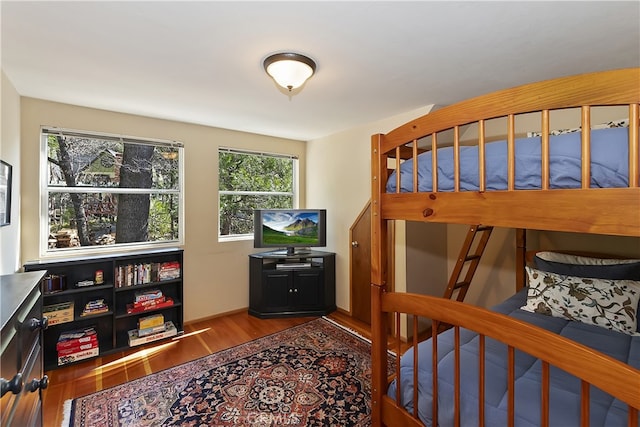 177 Joaquin Miller Rd, Lake Arrowhead, CA 92352 - bedroom featuring wood finished floors