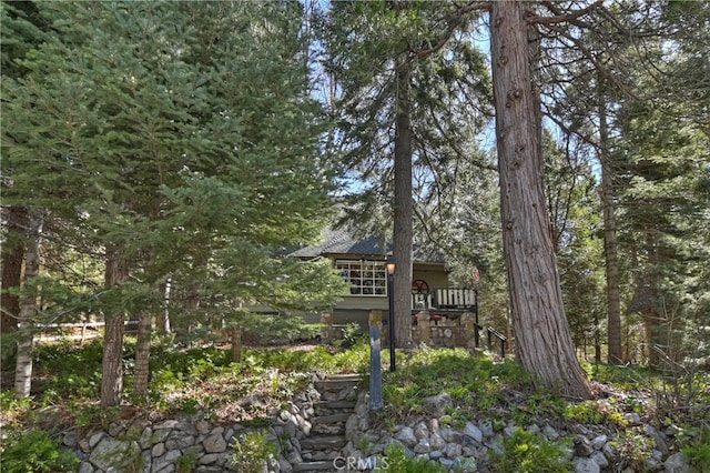 177 Joaquin Miller Rd, Lake Arrowhead, CA 92352 - view of back of property