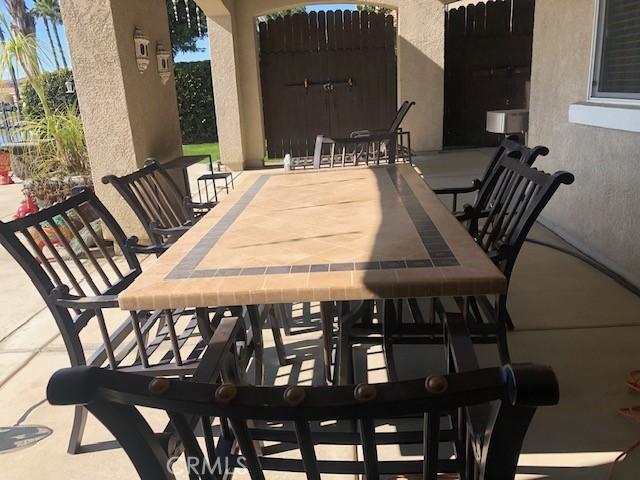 14510 Spyglass Cir, Chowchilla, CA 93610 - view of patio / terrace with outdoor dining area