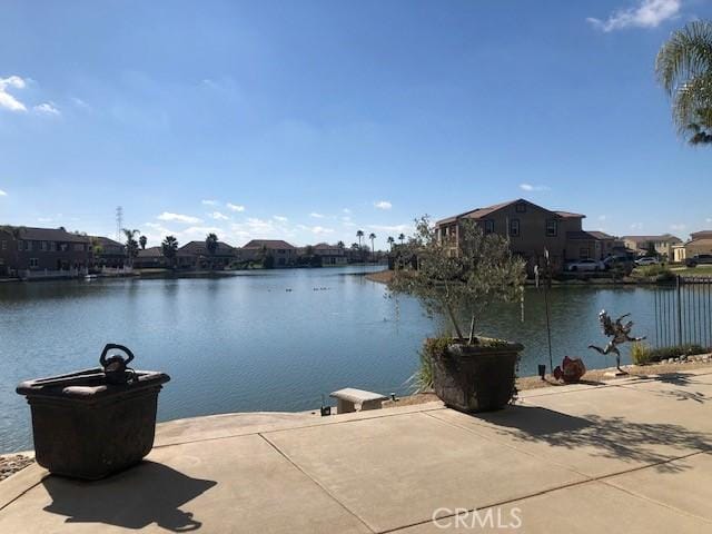 water view with a residential view