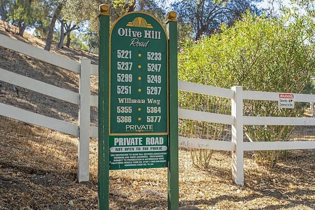 details featuring fence