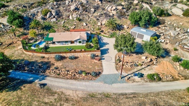 aerial view
