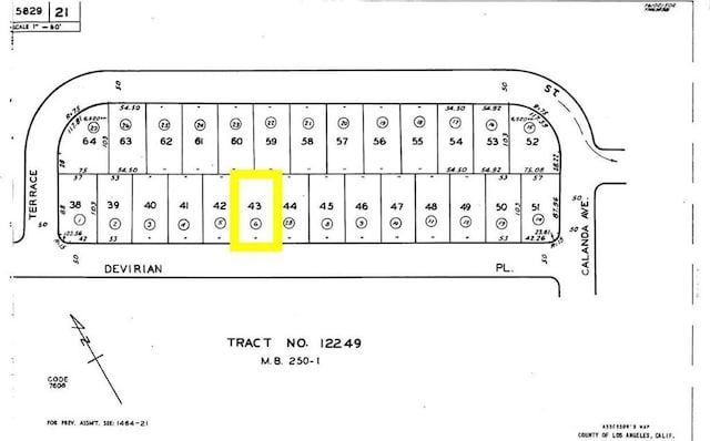 477 Devirian Pl, Altadena CA, 91001 land for sale