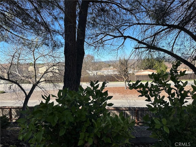 exterior space featuring a fenced backyard