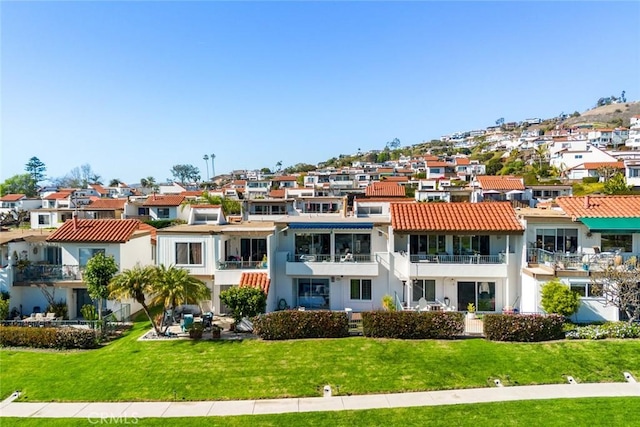 view of property featuring a residential view