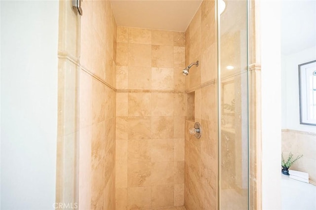 full bath with a stall shower