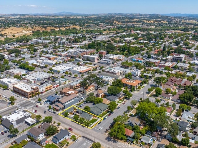 drone / aerial view