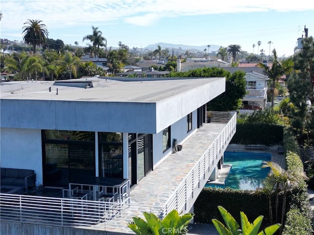 205 Esplanade, San Clemente, CA 92672 - rear view of property featuring a mountain view and stucco siding