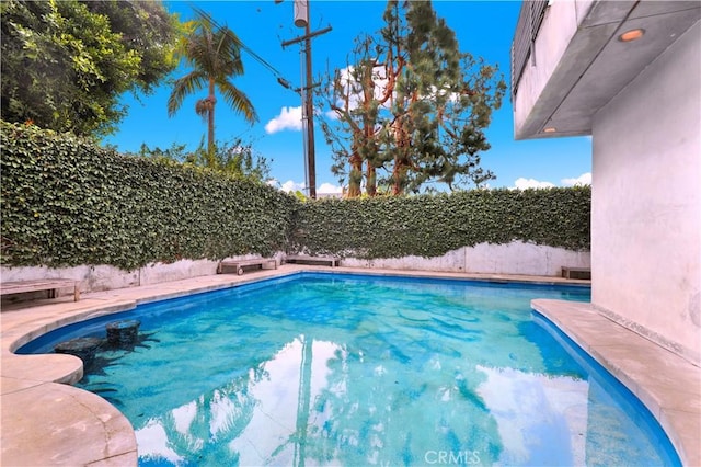 205 Esplanade, San Clemente, CA 92672 - view of swimming pool with a fenced backyard and a fenced in pool