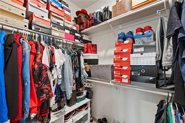 view of spacious closet