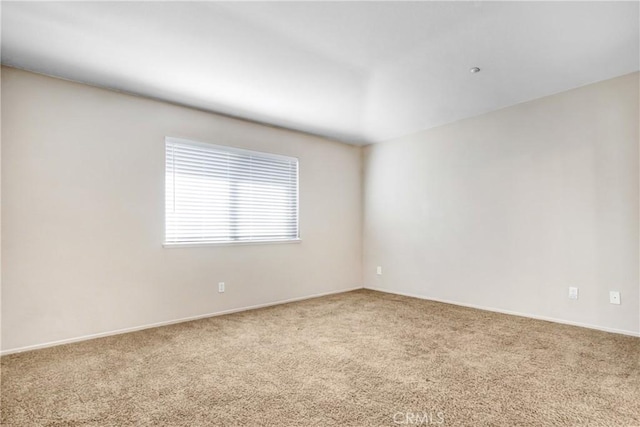 spare room with carpet flooring