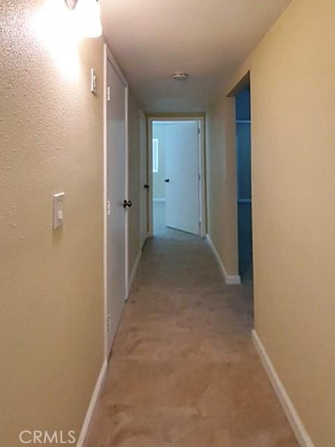 hall with baseboards